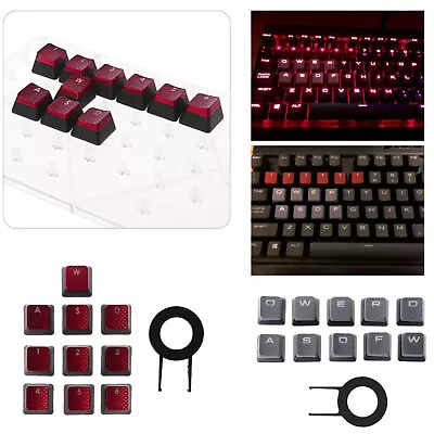 10pcs/Set Keyboard Keycaps Replacement For Corsair K70 K65 K95 G710 RGB STRAFE • $21.63