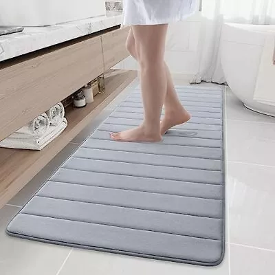 Buganda Memory Foam Bath Mat Rug 70  X 24  Ultra Soft And Non-Slip Bathroom R... • $83.86