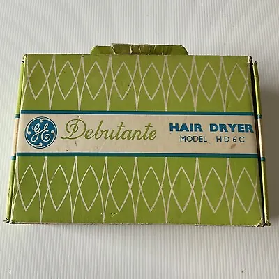 Vintage Debutante Hair Dryer Model HD6C • $43