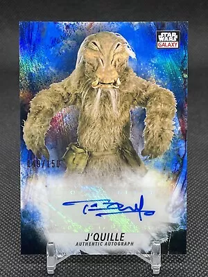 £31.06 • Buy 2021 Star Wars Galaxy Chrome AUTOGRAPH Card #GA-TD Tim Dry As J'Quille /150 Car
