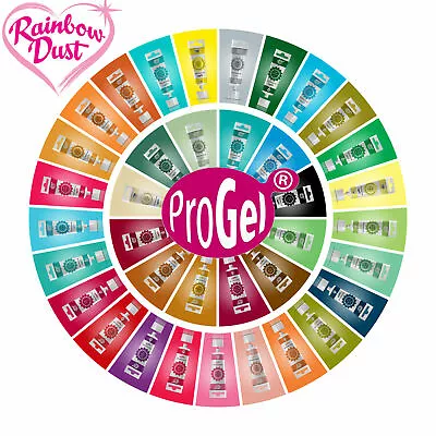 Rainbow Dust PROGEL 25g Edible Food Colour Sugarcraft Sugarpaste Cake Decorating • £3.89