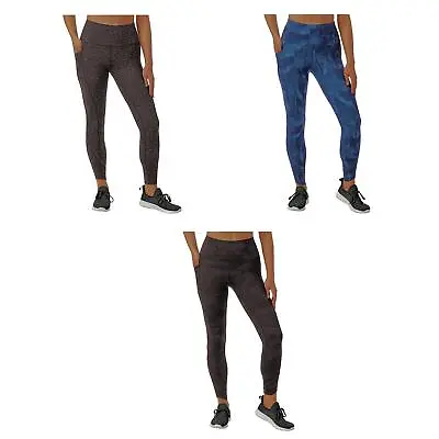 Zen Perforated Printed Hi Rise Ankle Legging With Pockets Choose Color And Size • $12.99