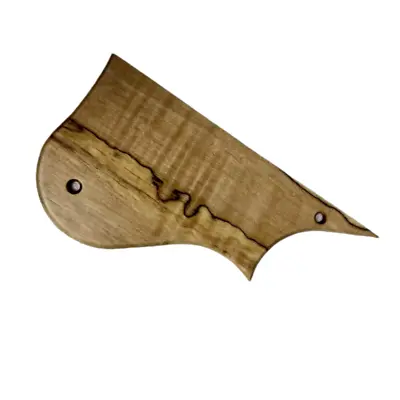 1pcs Hand Made Spalted Maple Wood Traditional Mandolin Pickguard • $9.49