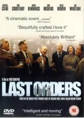 Last Orders DVD (2002) Michael Caine Schepisi (DIR) Cert 15 Fast And FREE P & P • £2.04