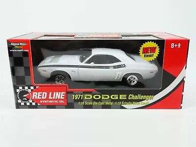 1:18 RC Ertl American Muscle #36986 Diecast 1971 Dodge Challenger - Red Line Oil • $119.95