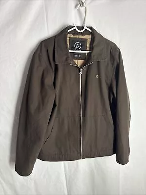 Volcom True To This Jacket Size L Color Mushroom  • $35.97