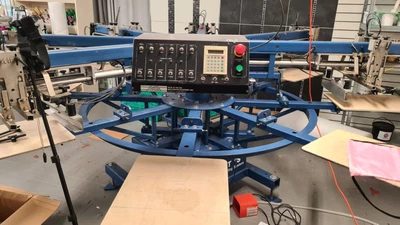 £6995 • Buy The M&R Semi Auto Machine, Screen Printing Machine, Screen Printing Machine