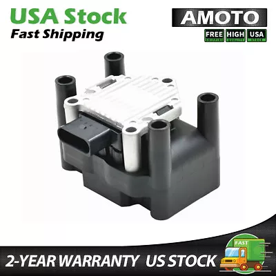$25.49 • Buy Ignition Coil For Volkswagen Beetle Golf Jetta Seat 1998-2015 L4 2.0L UF277