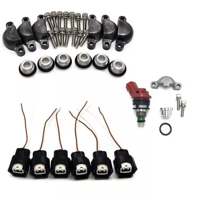 $49.90 • Buy Fuel Injector Adapter Kits For 90-93 300ZX Phase 1 2 VG30DE VG30DETT Turbo Z32