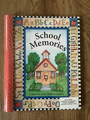 School Memories Keepsake Book Spiral Bound New Unopened  BRAND NEW SEALED • $7.99