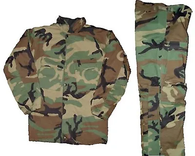 MILITARY CHEMICAL PROTECTIVE SUIT SEALED SIZE Medium Camouflage • $69.95