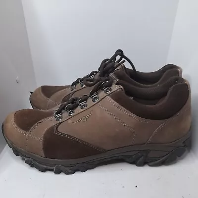 RM Williams Suede Leather Hiking Shoes Men's Size US 8 Brown Embroidered Logo  • $59.95