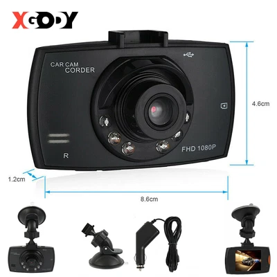 $18.19 • Buy XGODY 2.7  FHD 1080P Dash Camera DVR G-sensor Vehicle Cam Recorder Night Vision