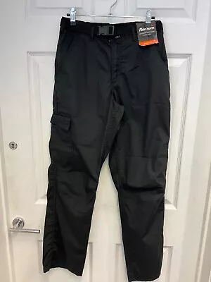 Men's Peter Storm Nebraska Black Walking Trousers Zip Off - UK Size 30 / 30  Leg • £17.99