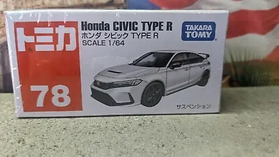 Tomica #78 Honda Civic Type R 1/64 Scale New In Box Usa Stock!!! • $6.99