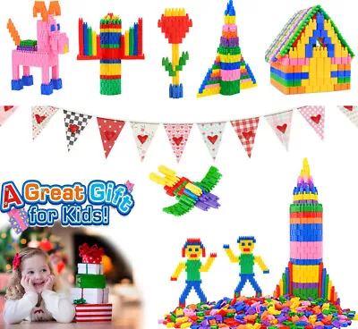 Building Toys For 3-8 Year Old Boys Girls Toys Gifts For Age 3-9 Year Presents • £7.99