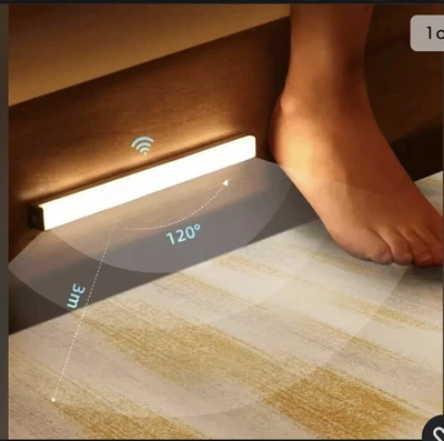 £23 • Buy LED Motion Senser Closet Light4 Pcs 10LEDs USB Rechargeable Under Cabinet Lights