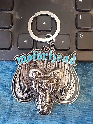MOTORHEAD Classic Metal Band METAL KEYRING / KEYCHAIN - MINT CONDITION / RARE • $8.88