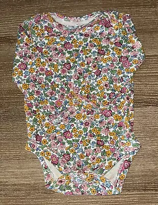 Baby Boden Bodysuit Floral  3-6 Months • £2.99