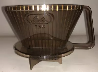 Melitta Plastic 1 Hole Drip Cone Coffee Filter Pour Over Brewing #4 Size Replace • $11.99