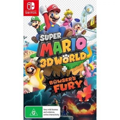 $59 • Buy Super Mario 3D World + Bowser's Fury - Nintendo Switch - BRAND NEW