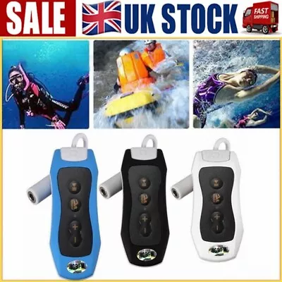 8GB IPX8 Waterproof Underwater Music Sports MP3 Player For Swimming With Headset • £26.58