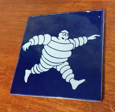 Original 1960's Michelin Advertising Tile Bibendum • $24.83