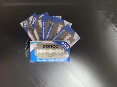 $1.98 • Buy DORCO Double Edge Safety Razor Blades. (5)  HQ Platinum Technology Plus Bonus