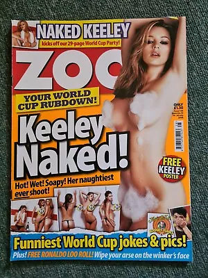 £40 • Buy Zoo Magazine 2006 Keeley Hazel With Centrefold Poster Okay Condition Rare