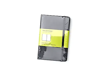 Moleskine Classic Notebook Hard Cover Pocket 3.5  X 5.5  Plain/Blank Black • $15.95