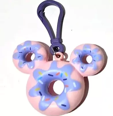 Disney Mickey Mouse Pink Foam Donut W/ Sprinkles Backpack Tag Keychain 4  • $5