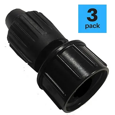 Habitech 1/2  Drip Irrigation Tubing To Faucet / Garden Hose Adapter (3 Pack) • $16.76