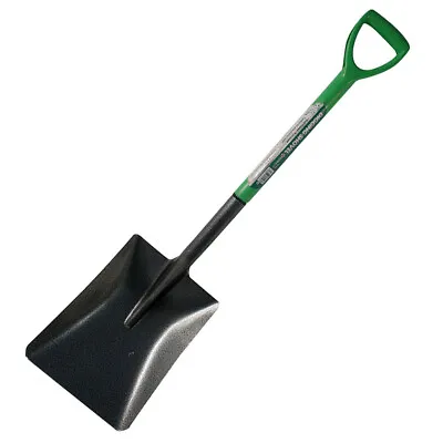 £7.99 • Buy New Digging Shovel Steel Gardening Soil Border Spade Snow Rust Proof Tool Handle