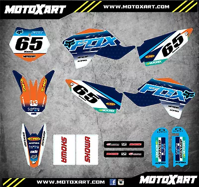 Graphics Kit Fits KTM 65 2009 2010 2011 2012 2013 2014 2015 Models FOXY STYLE  • $199.90