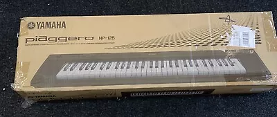 Yamaha NP12 61-Key Entry-Level Piaggero Ultra-Portable Digital Piano Black *READ • $229.95
