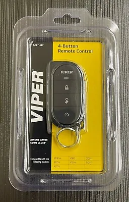 Viper 7146V 1-Way Car Alarm Replacement Remote Control Transmitter Replace 7145V • $52.69