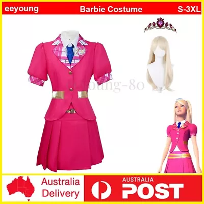 Barbie Princess Charm School Sofia Halloween Fancy Dress Suit Women Party Outfit • $41.99