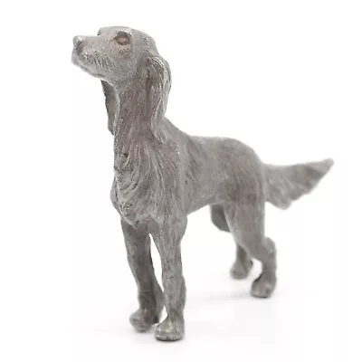 PEWTER Pointer Setter Dog - Rawcliffe / P Davis - 3  Metal Miniature Figurine • $19.99