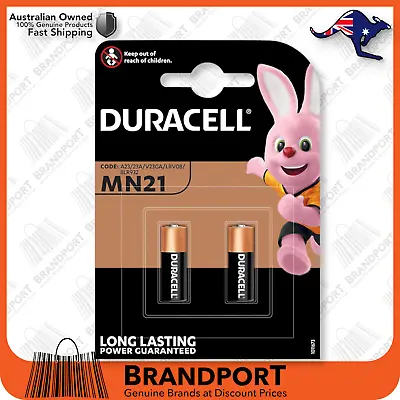 MN21 21/23 V23GA A23 K23A LRV08 8LR50 12V 2PK Duracell Battery ✅ Genuine✅BBD2028 • $8.20