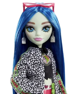 Monster High Ghoulia Yelps Doll G3 Sir Hoots A Lot With Pet Accessories Skater • $21.86