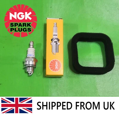 £6.99 • Buy Titan TTL530GBC Service Kit NGK BPMR7A Spark Plug Air Filter Lawnmower
