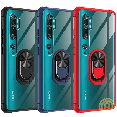 $3.89 • Buy For Xiaomi Mi Redmi Note 8 9S 9 Pro 10 Lite Rugged Clear Ring Holder Stand Case