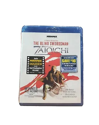 The Blind Swordsman: Zatoichi  Blu-Ray NEW & SEALED Rare • $45