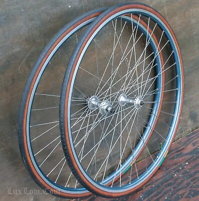 Vintage Campagnolo C Record 700c RoadBike WHEELS Mavic OpenPro Rims Hubs Bicycle • $589