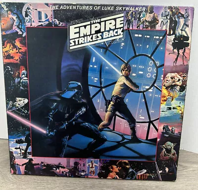 The Empire Strikes Back : Adventures Of Luke Skywalker LP (1980 RSO) Star Wars • $34.95