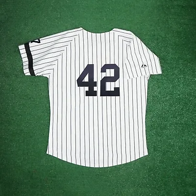 Mariano Rivera 1995 New York Yankees Cooperstown Men's Home White Jersey • $129.99