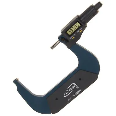 4-5 /0.00005  Micrometer Digital Electronic Oustside X-Large LCD Carbide Tips • $82.95