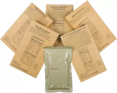 Captain Daves 12 Military MRE EntreesMeals Ready To Eat MREs Case • $59.32