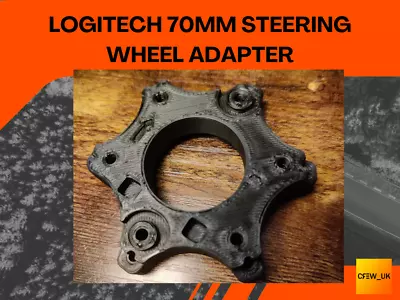 Logitech G923 G920 G29 G27 G25 70mm Steering Wheel Adapter MOD  • £5.99