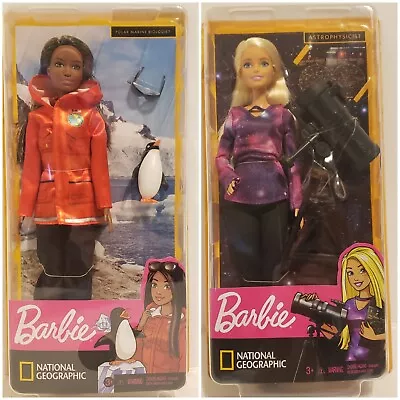 Barbie National Geographic Polar Marine Biologist Or Astrophysicist Dolls  U PIc • $19.99